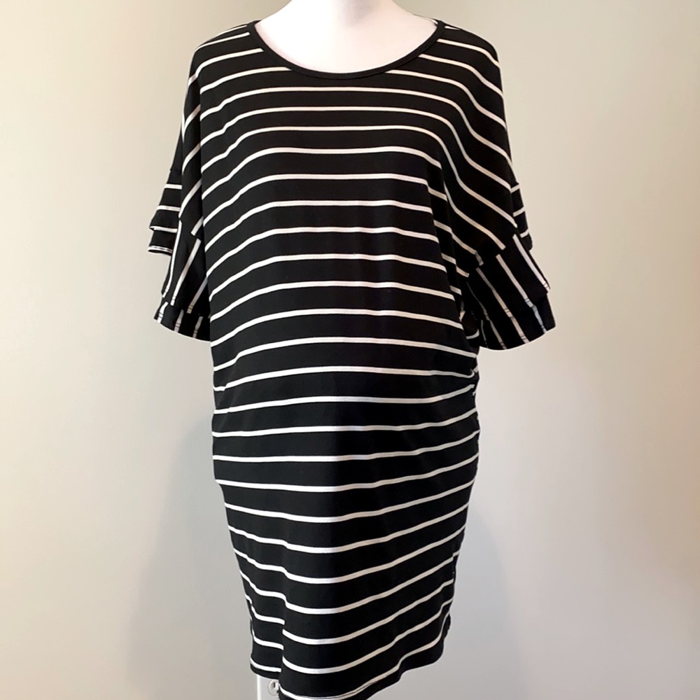 Pink Blush 🔆Maternity🔆 SO SOFT Flutter sleeve maternity top